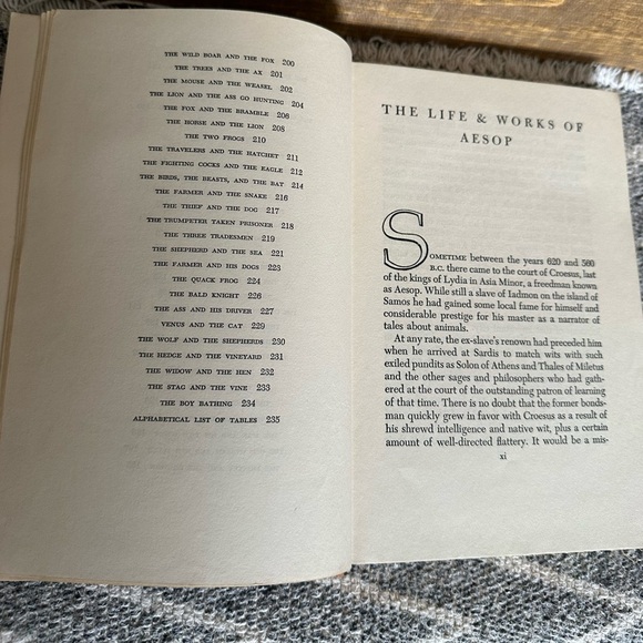 1947 Children's Book Aesop's Fables, Fritz Kredel, Published Grosset & Dunlap - Picture 11 of 16